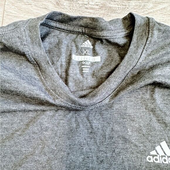 Adidas Dark Gray Golf Tee - Picture 2 of 3